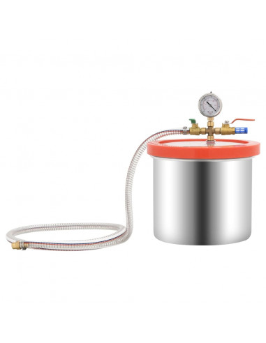 Camera a Vuoto con Pompa a 2 Stadi 7,4 L