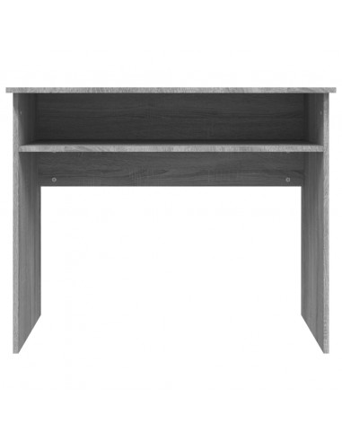 Scrivania Grigio Sonoma 90x50x74 cm in Legno Multistrato