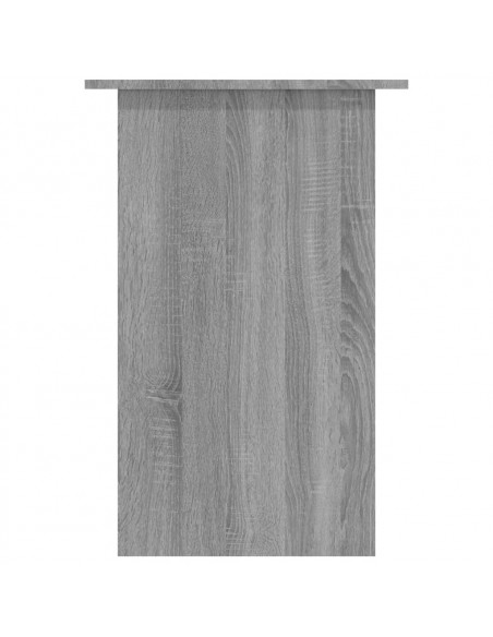 Scrivania Grigio Sonoma 90x50x74 cm in Legno Multistrato