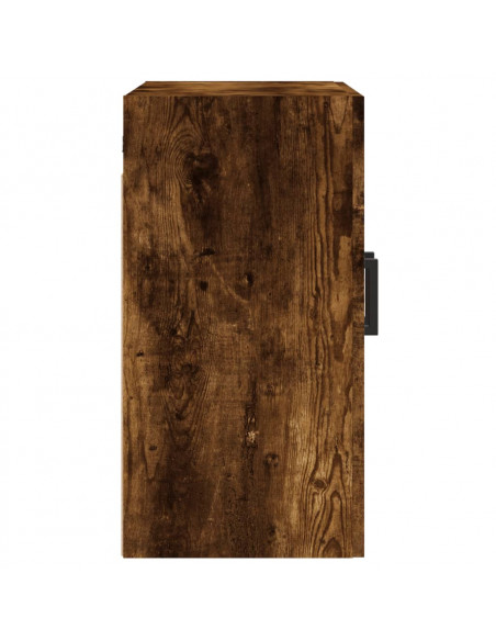 Armadietto a Muro Rovere Fumo 60x31x60 cm in Legno Multistrato