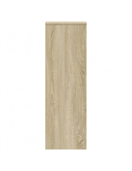Supporti per Piante 2 pz Rovere Sonoma 33x33x100 cm Multistrato