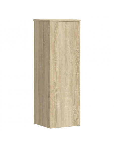Supporti per Piante 2 pz Rovere Sonoma 33x33x100 cm Multistrato