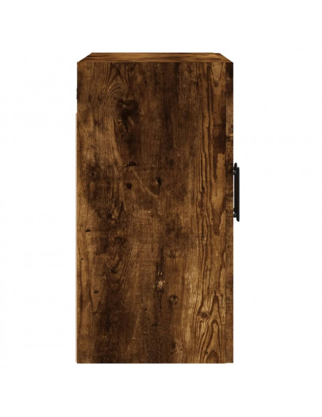 Armadietto a Muro Rovere Fumo 60x31x60 cm in Legno Multistrato