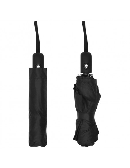 Ombrello Pieghevole Automatico Nero 95 cm