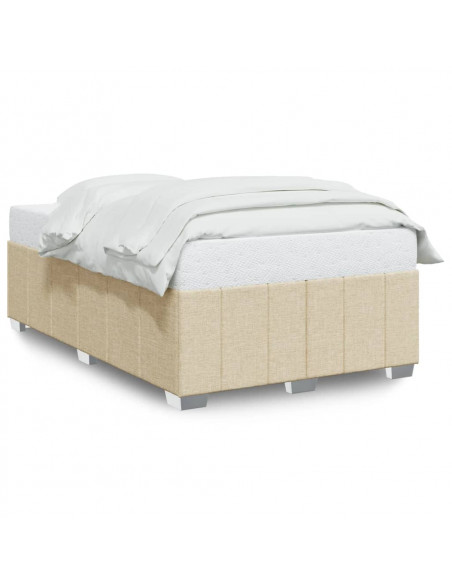 Giroletto senza Materasso Crema 120x190cm in Tessuto