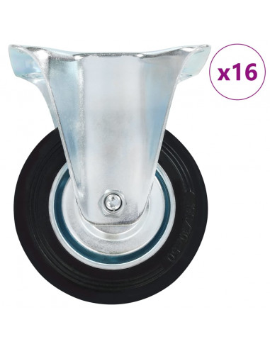 Rotelle Fisse 16 pz 100 mm