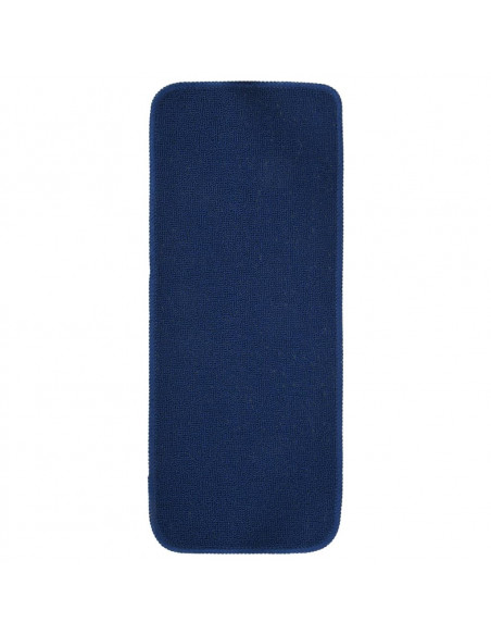 Tappetini per Scale 15 pz 60x25cm Blu Antiscivolo Rettangolari
