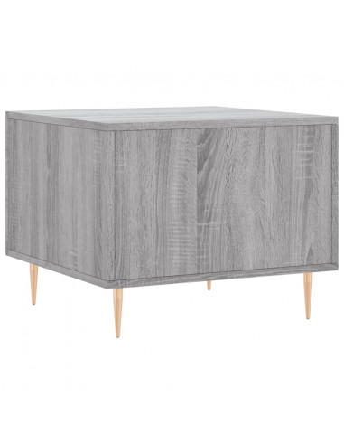 Tavolini Salotto 2pz Grigio Sonoma 50x50x40cm Legno Multistrato