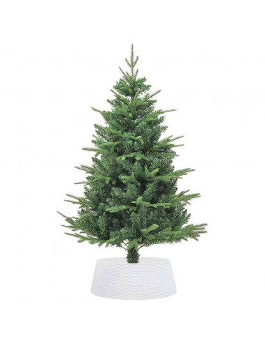 Gonna per Albero di Natale Bianca Ø65x23 cm in Plastica