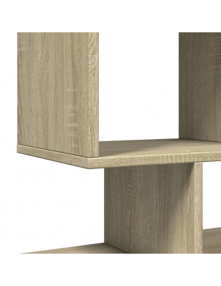 Libreria Divisorio Rovere Sonoma 92x29x112 cm in Truciolato