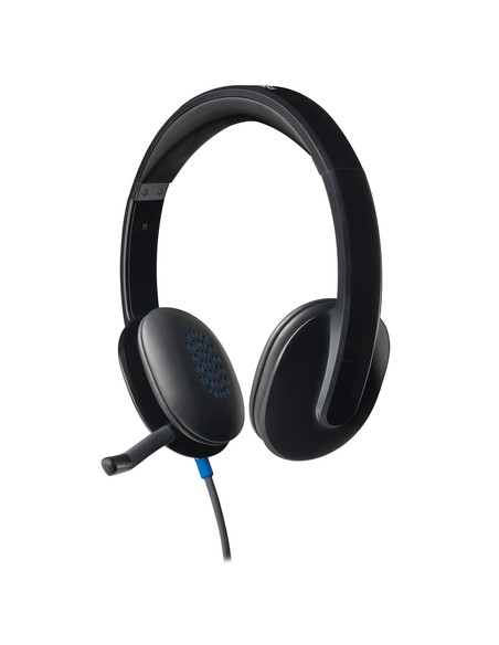 Logitech H540 Auricolare Cablato A Padiglione Ufficio USB tipo A Nero