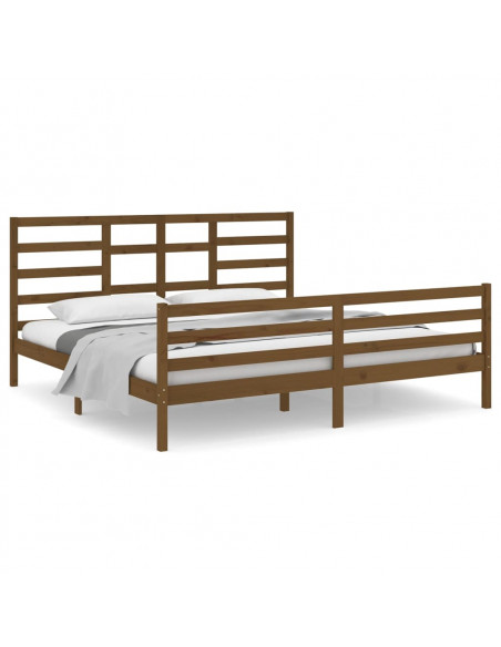 Giroletto Miele in Legno Massello 200x200 cm