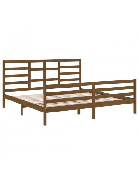 Giroletto Miele in Legno Massello 200x200 cm