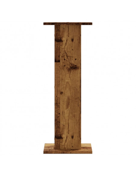 Supporti Altoparlanti 2 pz Legno 30x30x80 cm Legno Multistrato