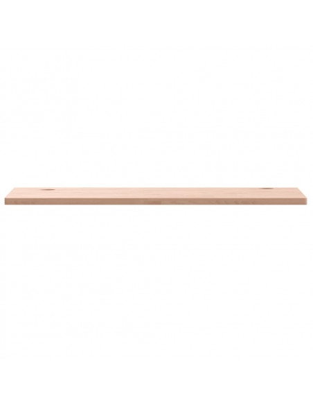 Piano Scrivania 110x55x2,5 cm in Legno Massello di Faggio