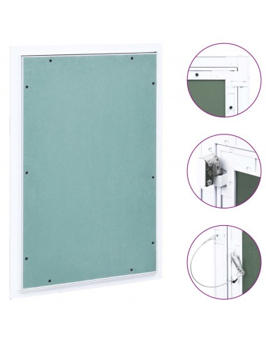 Pannello di Accesso Telaio in Alluminio e Cartongesso 300x600mm