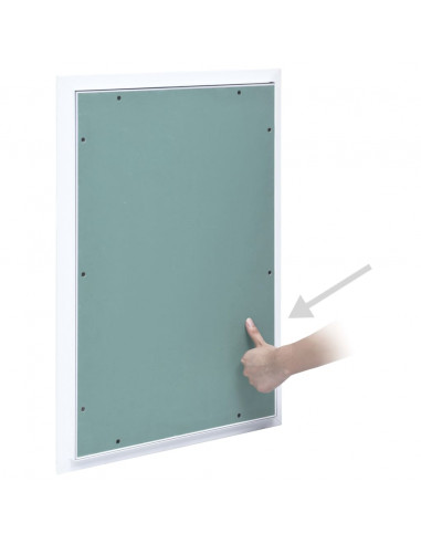 Pannello di Accesso Telaio in Alluminio e Cartongesso 300x600mm