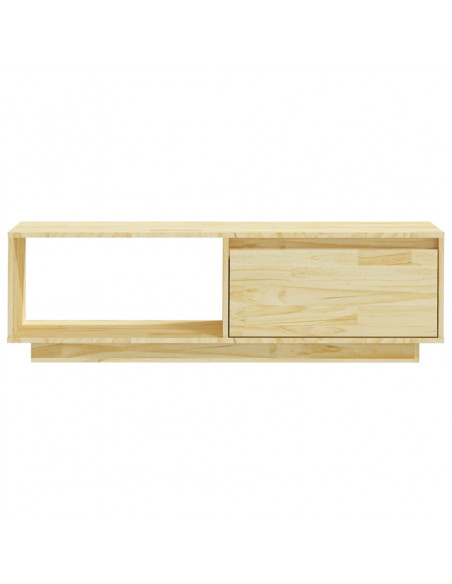 Mobile Porta TV 110x30x33,5 cm in Legno Massello di Pino
