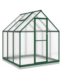 Telaio Serra con Base Verde 169x169x202 cm in Alluminio 2