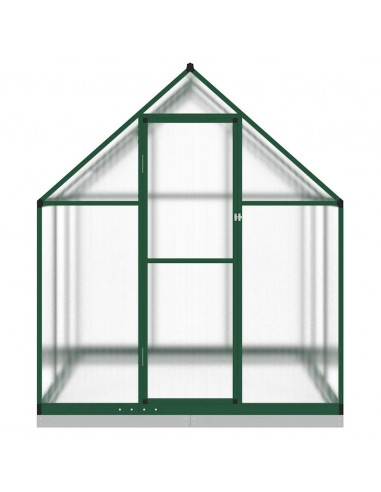 Telaio Serra con Base Verde 169x169x202 cm in Alluminio