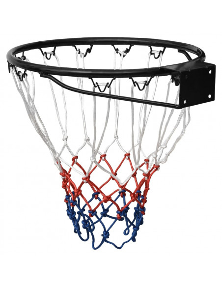 Canestro da Basket Nero 39 cm Acciaio