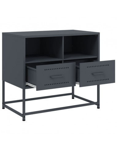 Mobile TV Antracite 68x39x60,5 cm in Acciaio