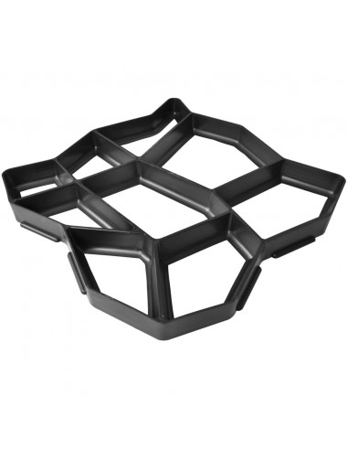 Set 2 pz Stampo pavimentazione giardino 42 x 42 x 4 cm