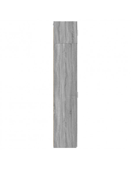 Mobile Sottile Grigio Sonoma 50x42,5x225 cm in Truciolato