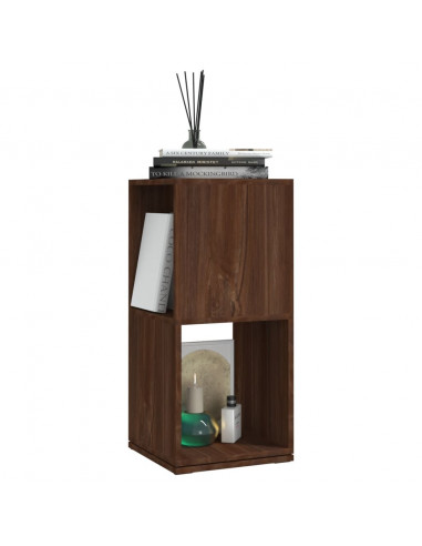 Armadietto Girevole Marrone Rovere 34,5x34,5x75,5cm Truciolato