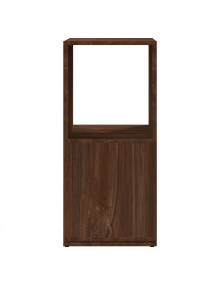 Armadietto Girevole Marrone Rovere 34,5x34,5x75,5cm Truciolato