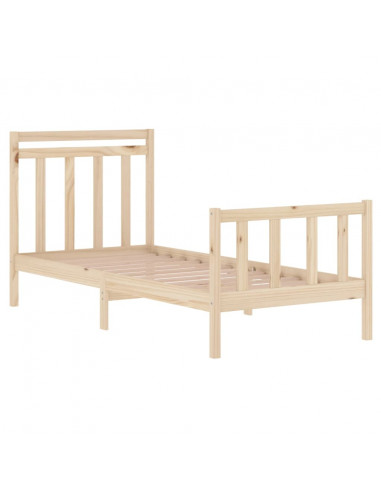 Giroletto in Legno Massello 90x190 cm Single