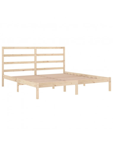 Giroletto in Legno Massello di Pino 200x200 cm