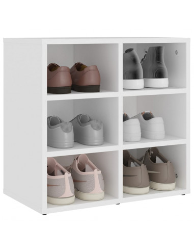 Scarpiere 2 pz Bianche 52,5x30x50 cm