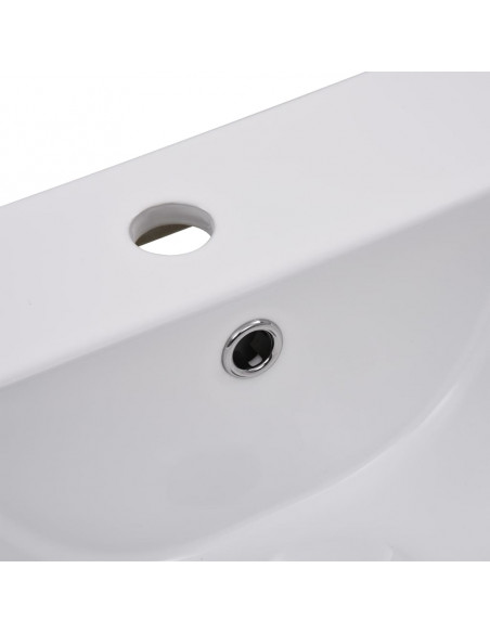 Set Mobili da Bagno Nero in Legno Multistrato