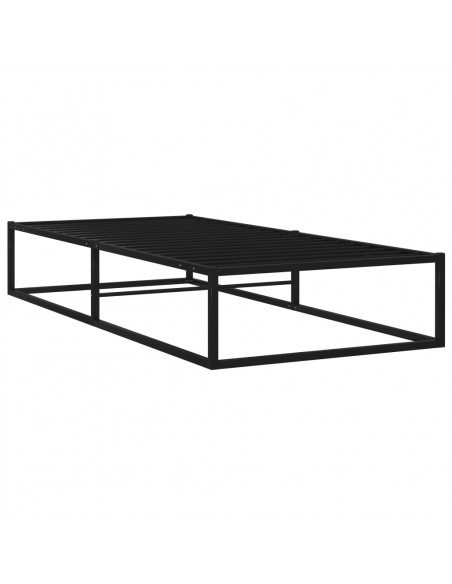 Giroletto Nero in Metallo 90x200 cm