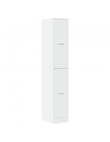 Armadietto da Farmacia Bianco 30x41x174,5 cm in Truciolato