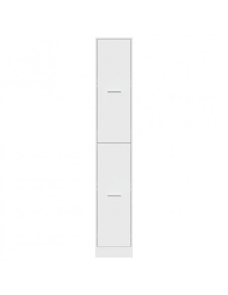 Armadietto da Farmacia Bianco 30x41x174,5 cm in Truciolato
