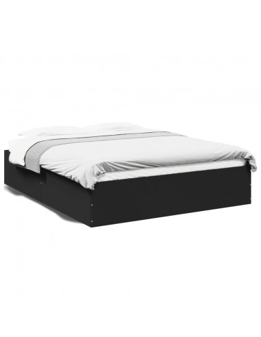 Giroletto Nero 150x200 cm in Legno Multistrato