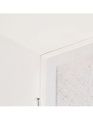 Credenza 60x30x76 cm in Legno Massello di Mango