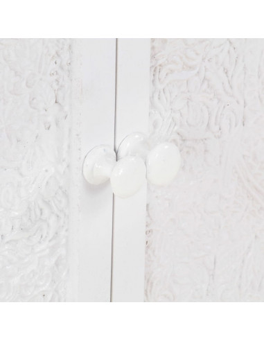 Credenza 60x30x76 cm in Legno Massello di Mango