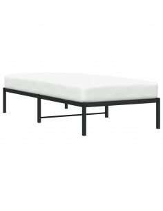 Giroletto in Metallo Nero 90x200 cm 2