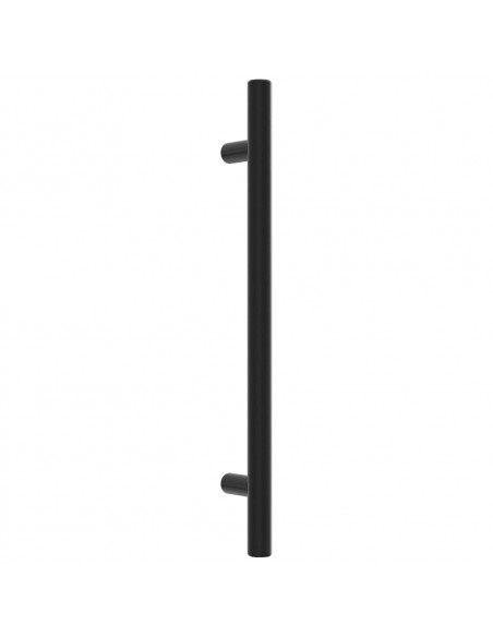 Maniglie per Mobili 10pz Nere 160mm in Acciaio Inox