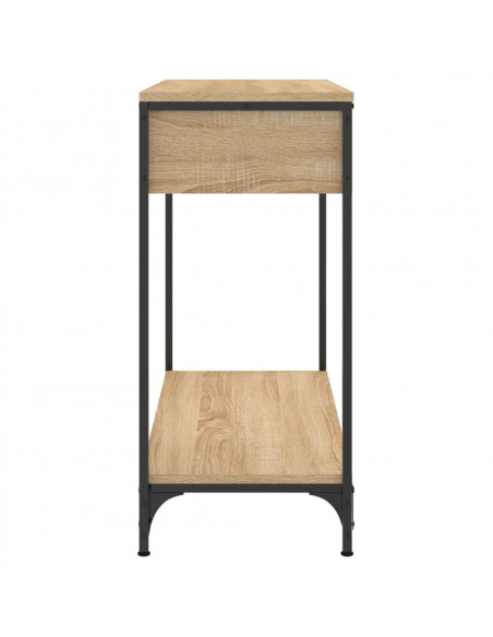 Tavolino Consolle Rovere Sonoma 75x34,5x75cm Legno Multistrato