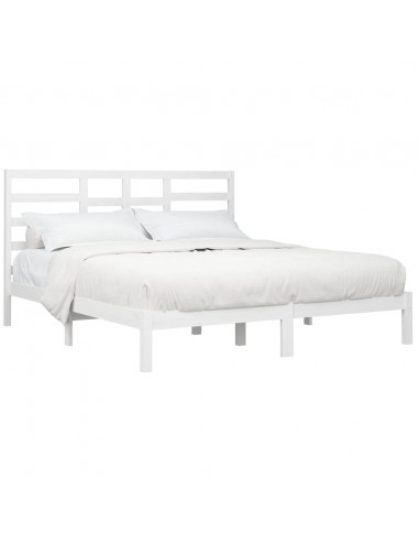 Giroletto Bianco in Legno Massello 200x200 cm