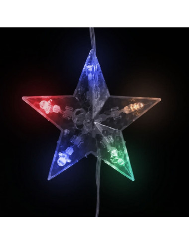 Luci Fatate a Stella a LED 500 LED Colorati 8 Funzioni