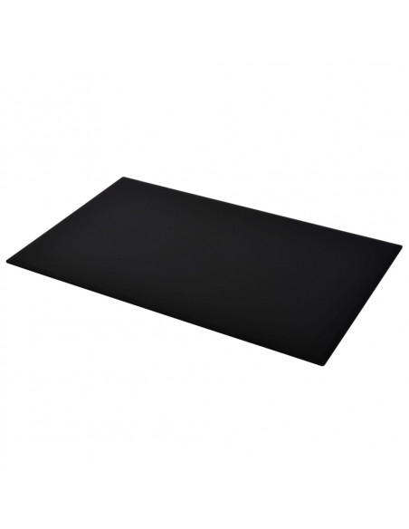 Piano Tavolo in Vetro Temperato Rettangolare 1000x620 mm