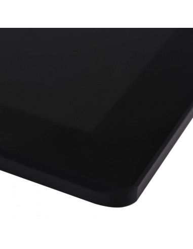 Piano Tavolo in Vetro Temperato Rettangolare 1000x620 mm