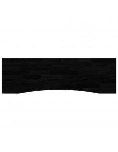 Piano Scrivania Marrone Scuro 160x50x2,5 cm in Rovere Massello