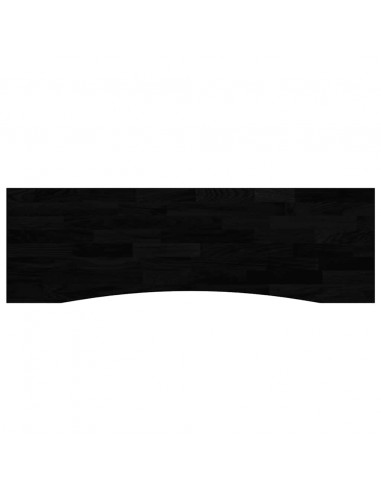 Piano Scrivania Marrone Scuro 160x50x2,5 cm in Rovere Massello