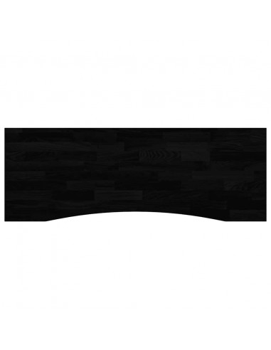 Piano Scrivania Marrone Scuro 140x50x2,5 cm in Rovere Massello